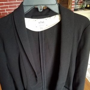 Aritzia Wilfred Cropped Chevalier Jacket